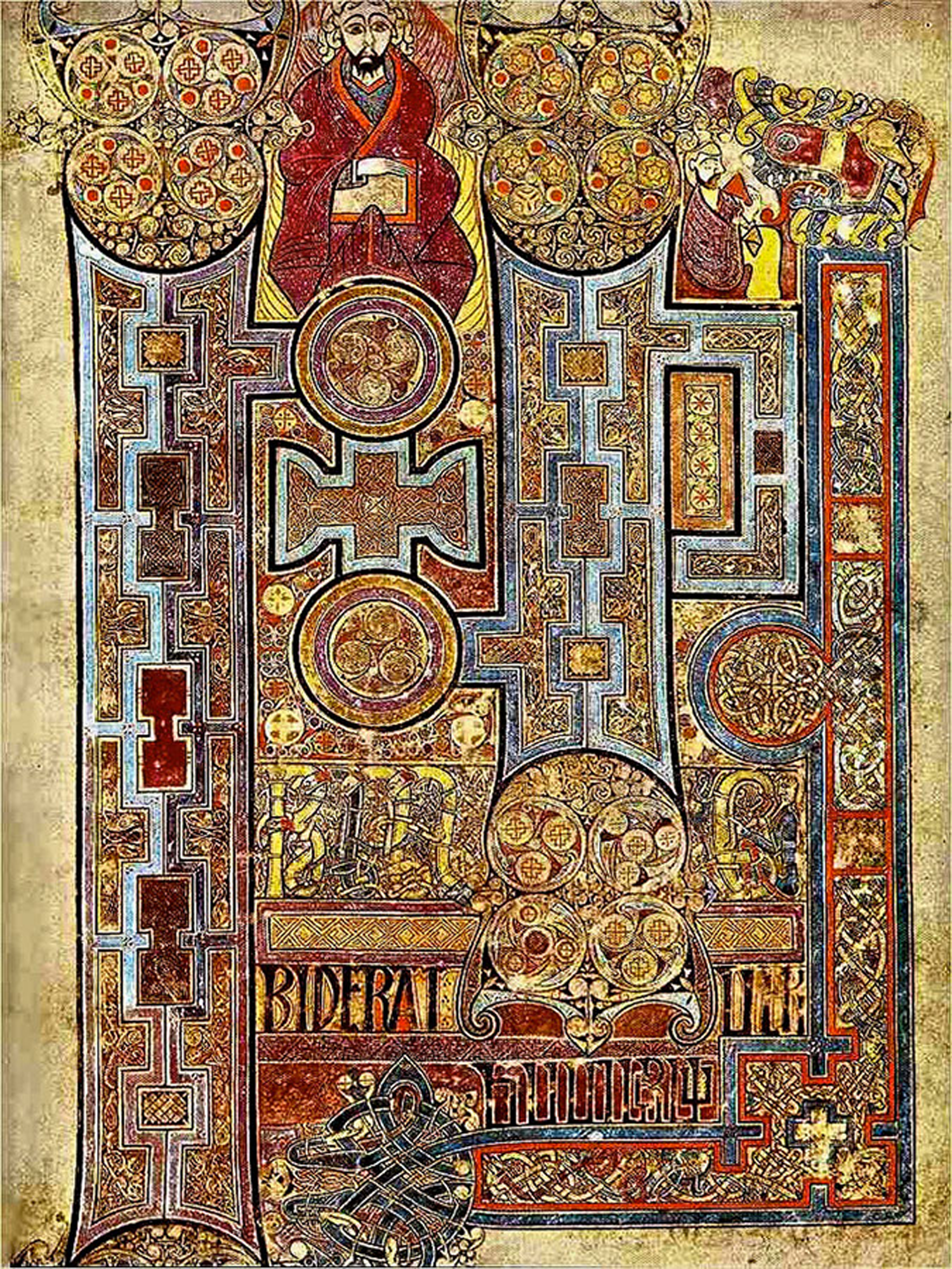 part page, book of kells folio 292r